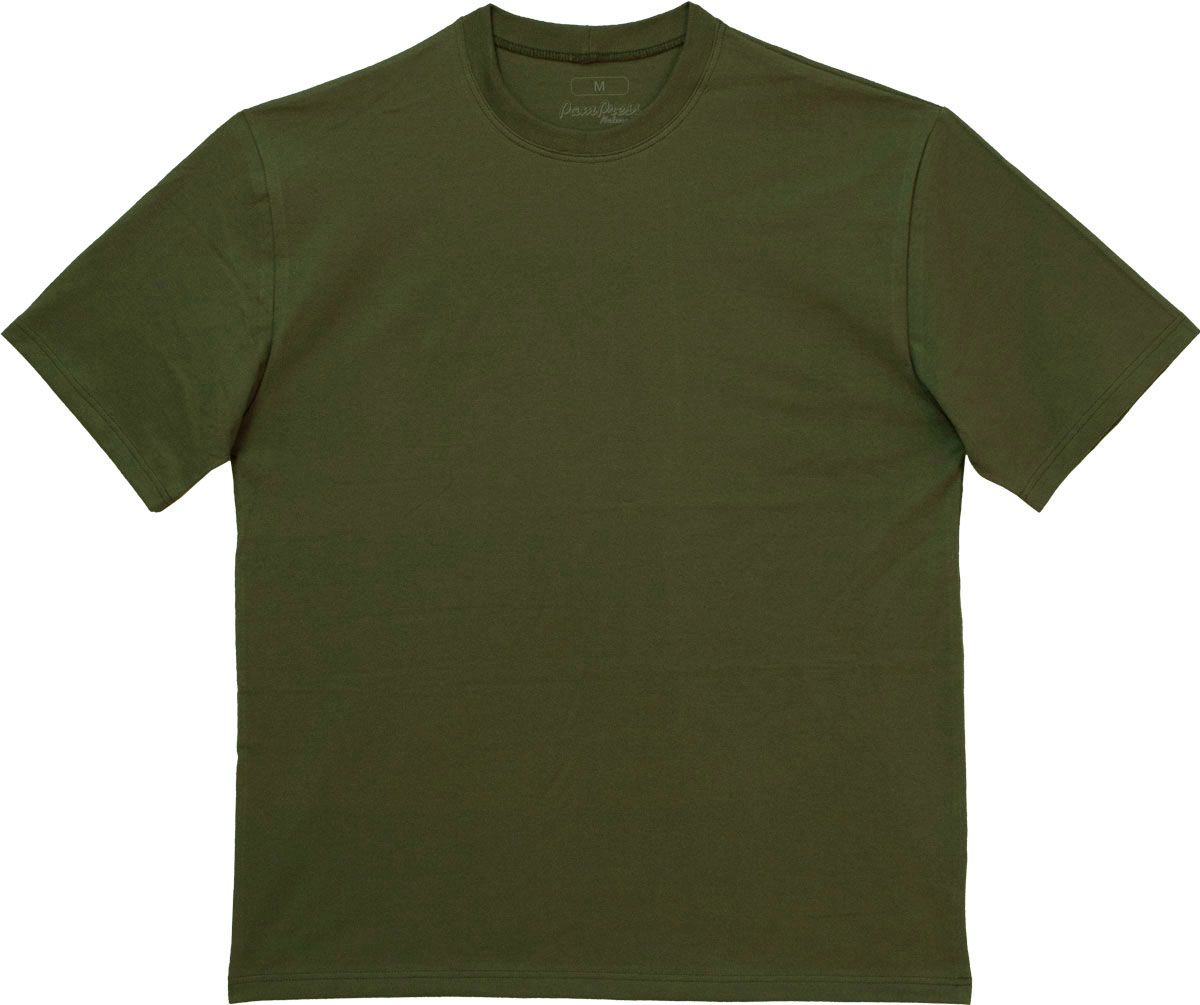 Felnőtt rövid ujjú póló (khaki-zöld) /RPPAM00195/