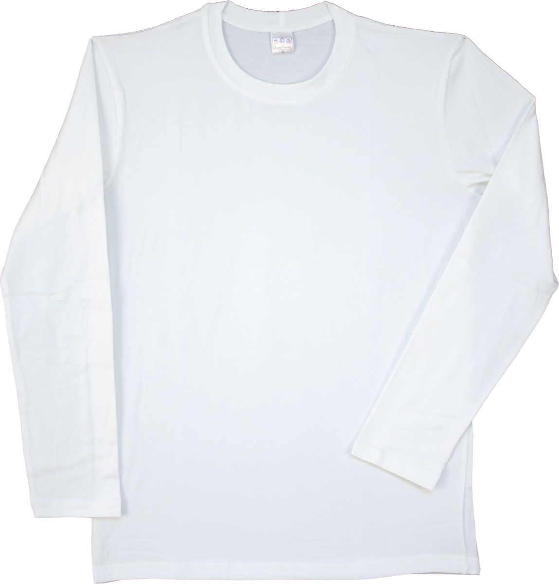 Fiú sztreccs hosszú ujjú póló (fehér) /HPPAM00113/