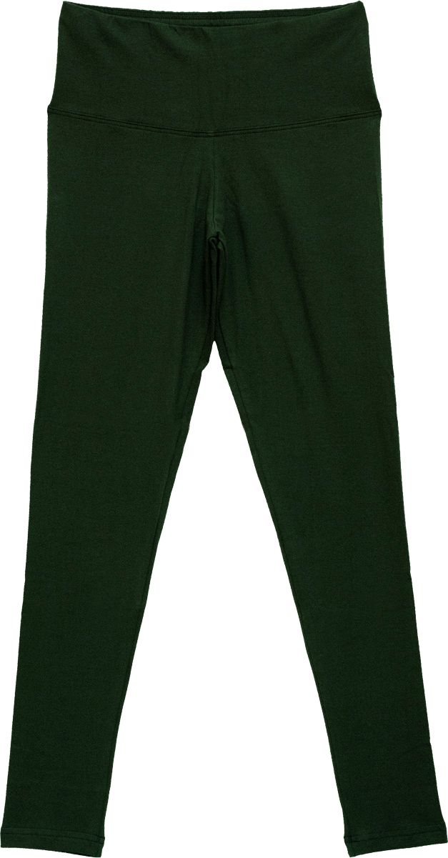 Női leggings (sötét vadász zöld) /LNPAM22062/