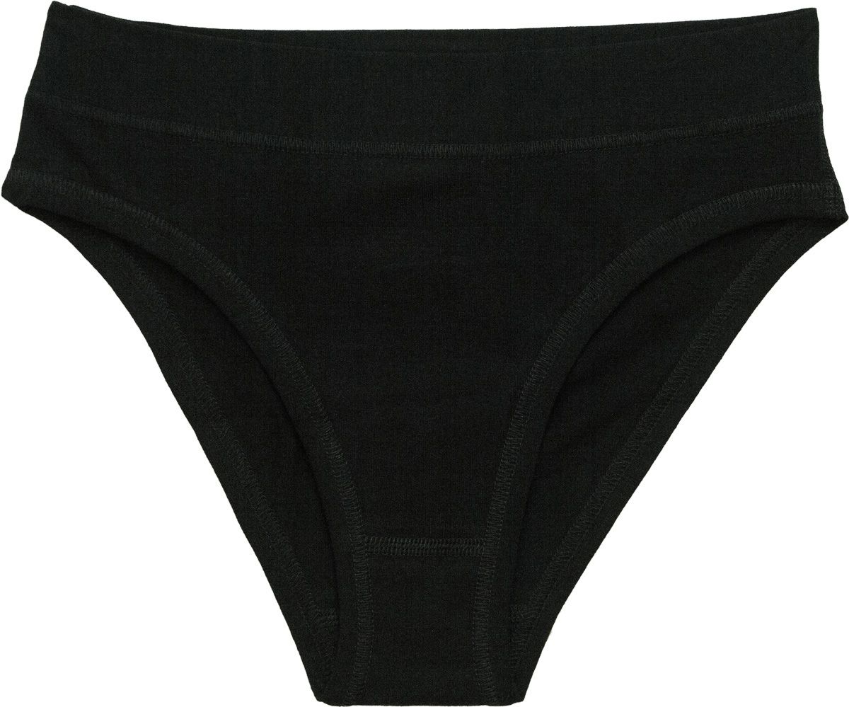 Női bugyi-magasderekú (fekete) [BUMAG25022]