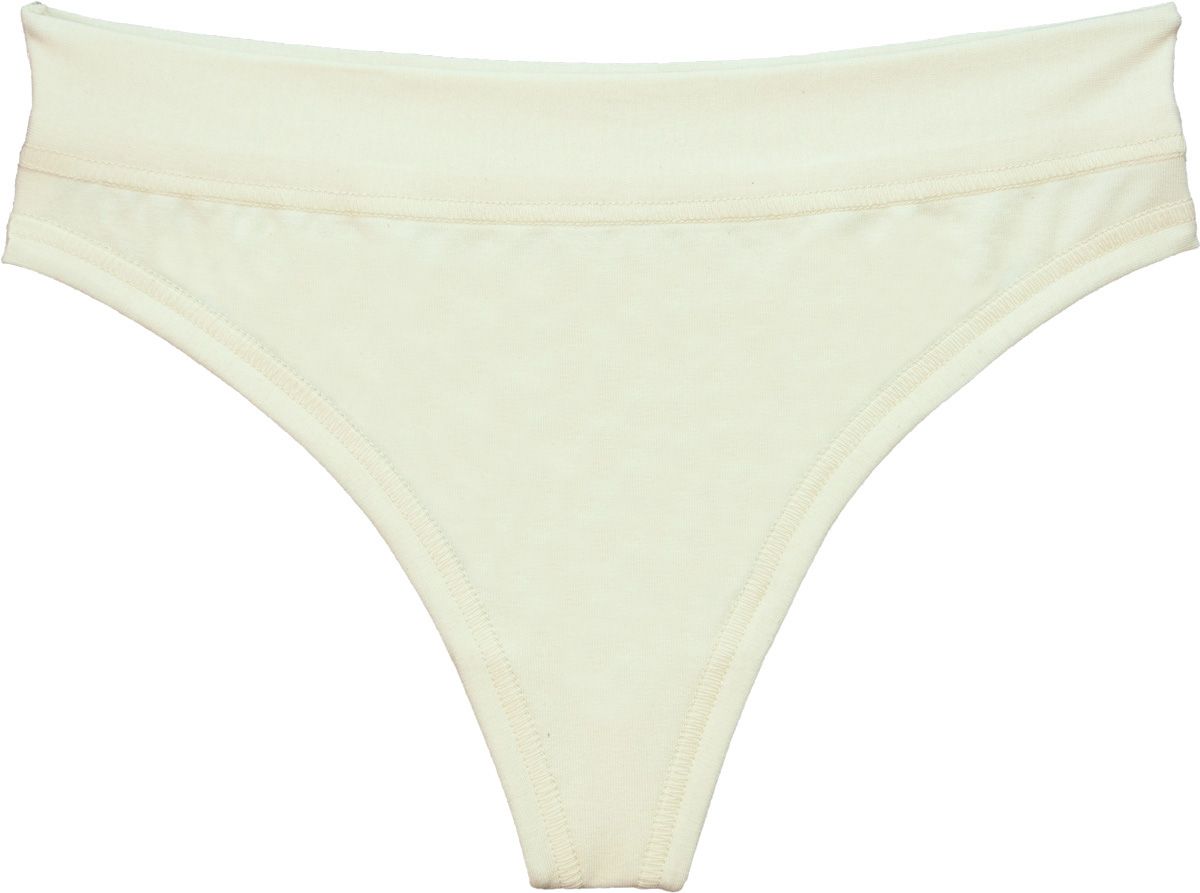 Női tanga bugyi-magasderekú (natural) [TAÖKO25012]